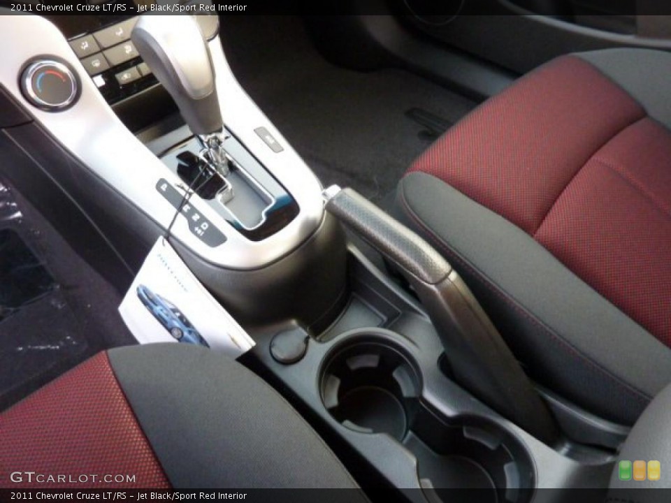 Jet Black/Sport Red Interior Transmission for the 2011 Chevrolet Cruze LT/RS #46378308