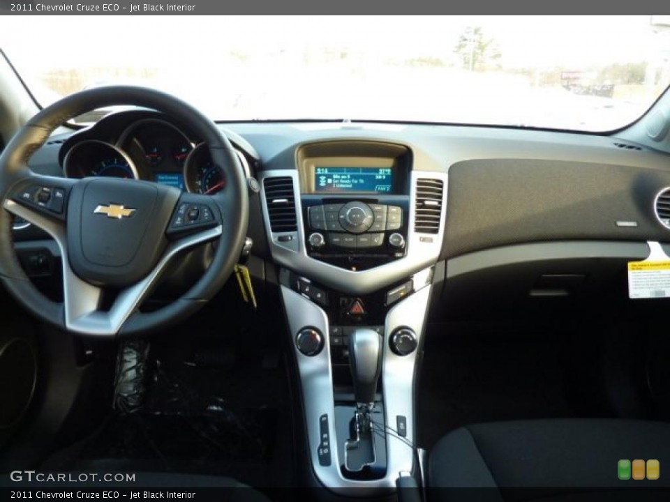 Jet Black Interior Dashboard for the 2011 Chevrolet Cruze ECO #46378389