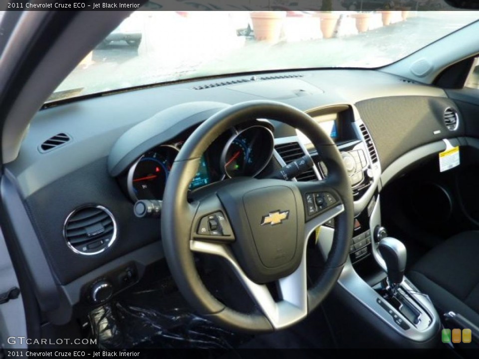 Jet Black Interior Dashboard for the 2011 Chevrolet Cruze ECO #46378443