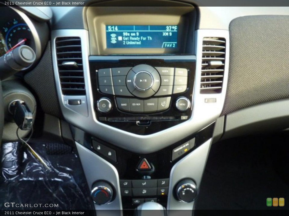 Jet Black Interior Controls for the 2011 Chevrolet Cruze ECO #46378482