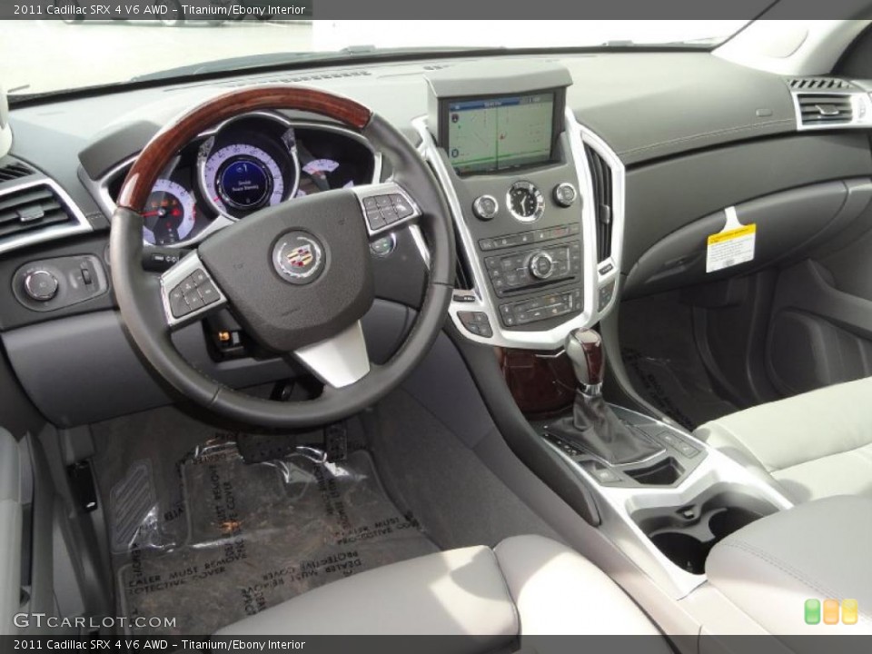 Titanium/Ebony Interior Prime Interior for the 2011 Cadillac SRX 4 V6 AWD #46378875