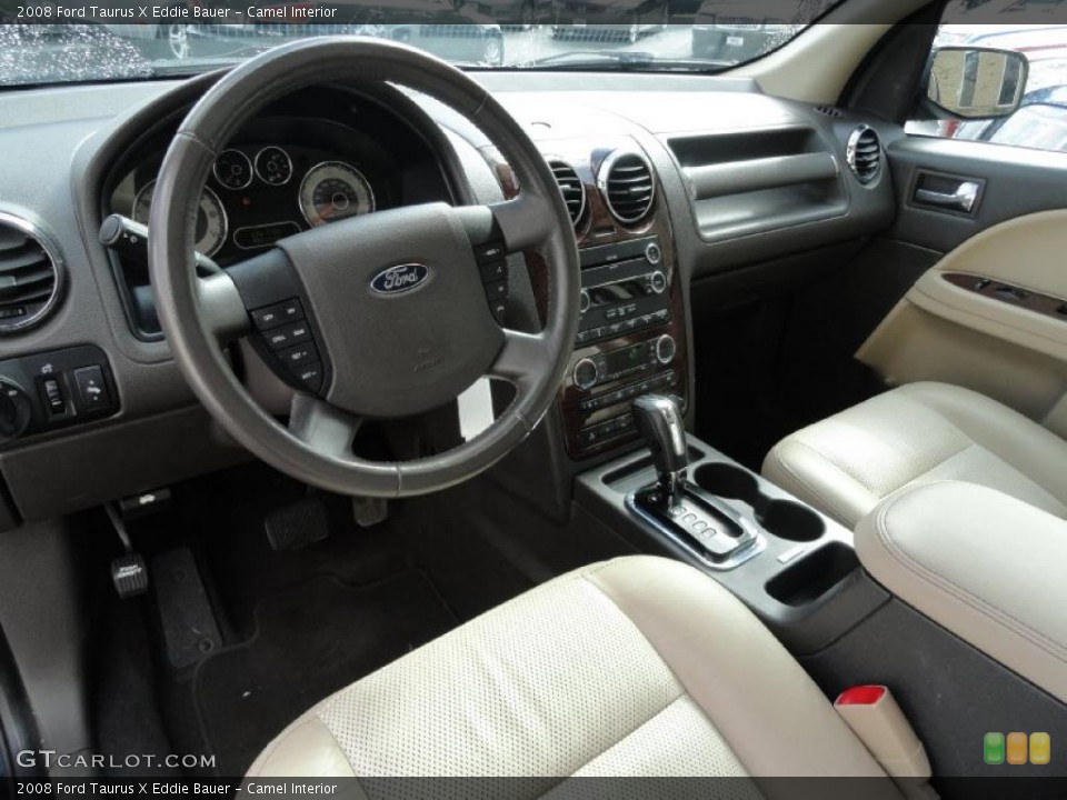 Camel Interior Photo for the 2008 Ford Taurus X Eddie Bauer #46378917