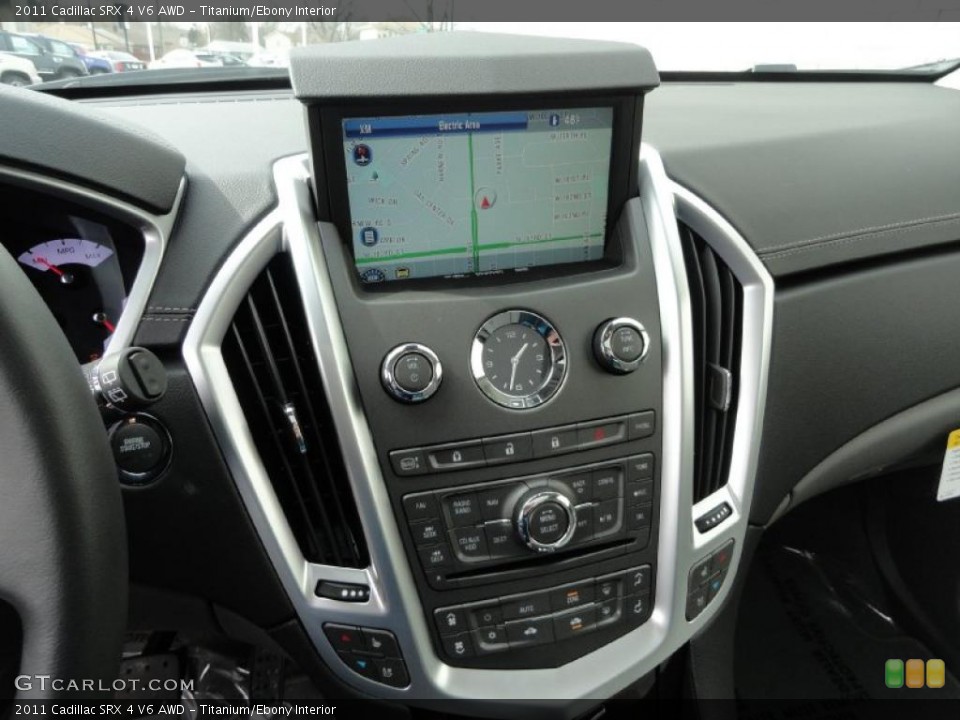 Titanium/Ebony Interior Controls for the 2011 Cadillac SRX 4 V6 AWD #46378938