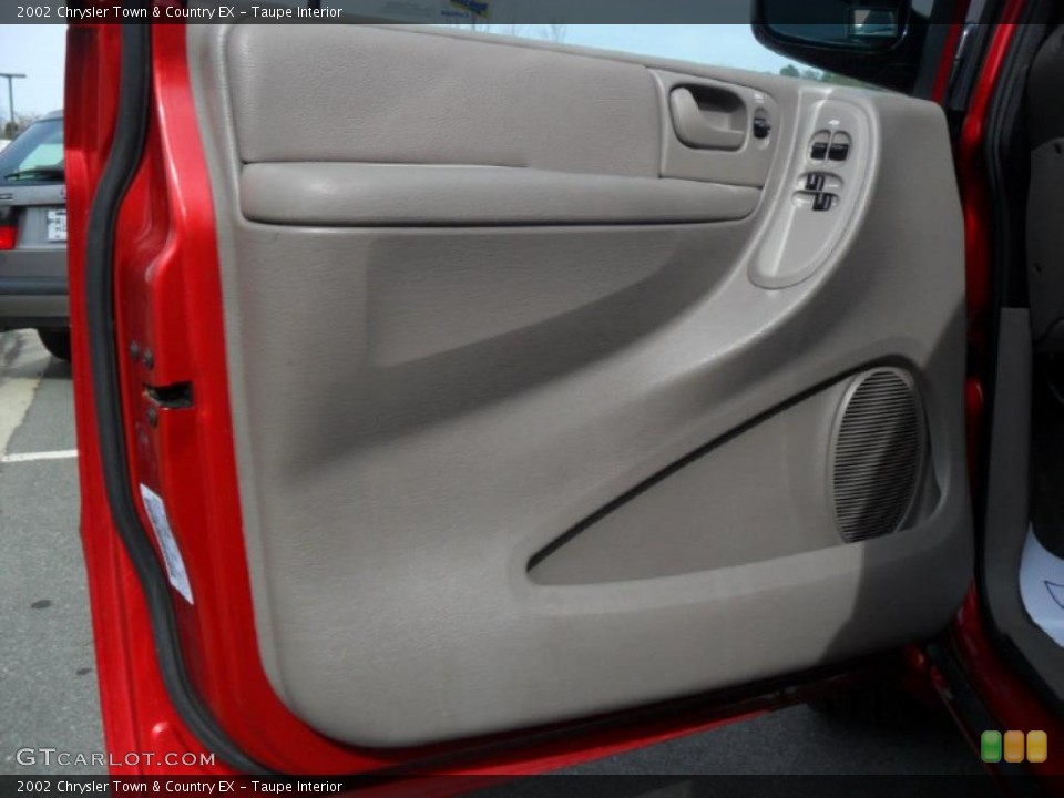 Taupe Interior Door Panel for the 2002 Chrysler Town & Country EX #46380150