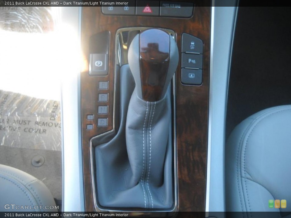 Dark Titanium/Light Titanium Interior Transmission for the 2011 Buick LaCrosse CXL AWD #46381848