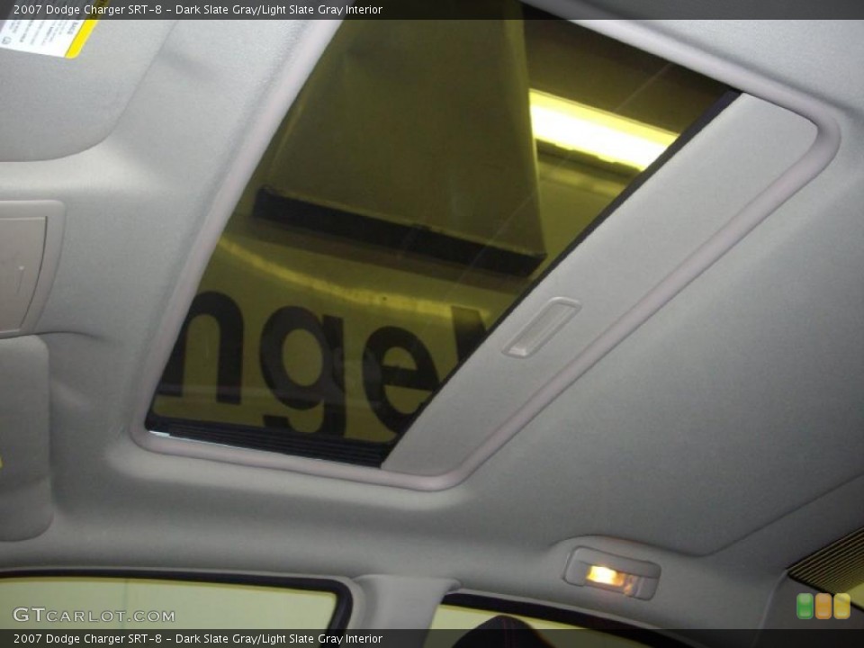 Dark Slate Gray/Light Slate Gray Interior Sunroof for the 2007 Dodge Charger SRT-8 #46385724