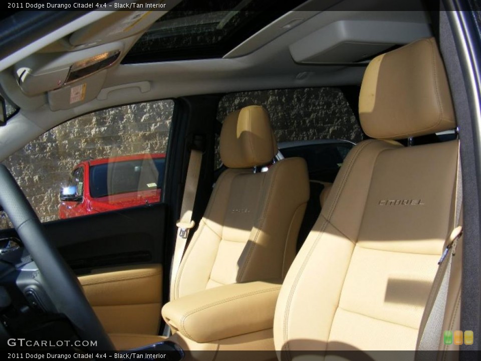 Black/Tan Interior Photo for the 2011 Dodge Durango Citadel 4x4 #46385886
