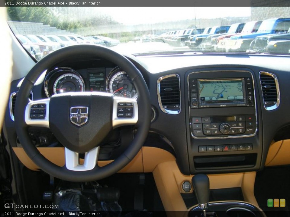 Black/Tan Interior Dashboard for the 2011 Dodge Durango Citadel 4x4 #46385904