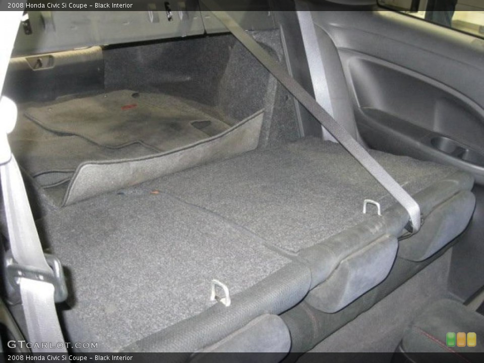 Black Interior Photo for the 2008 Honda Civic Si Coupe #46389043