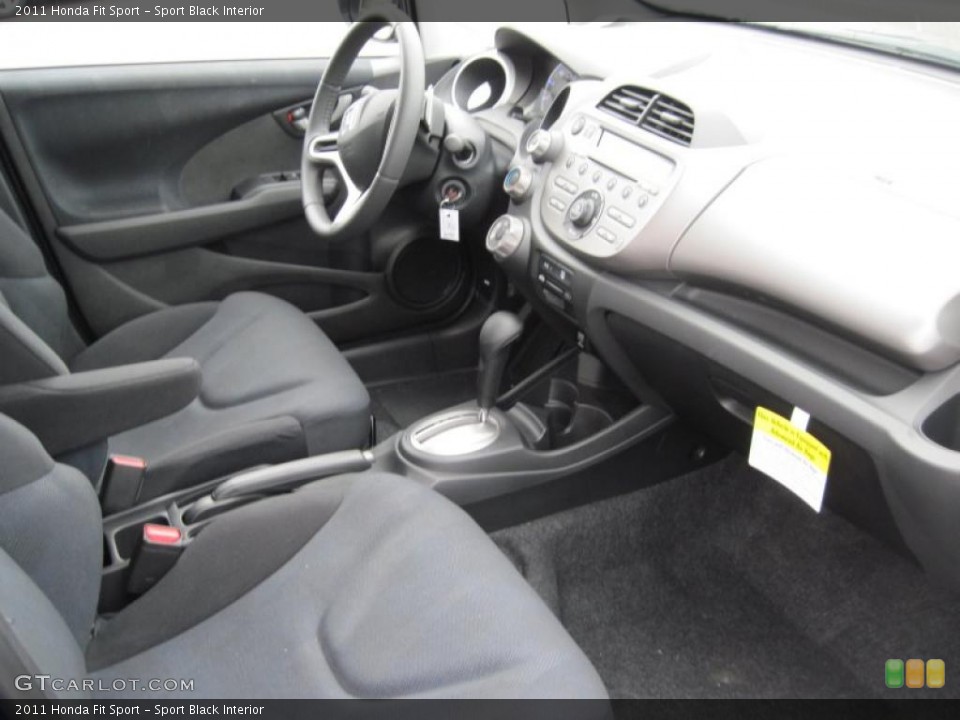 Sport Black Interior Photo for the 2011 Honda Fit Sport #46389346