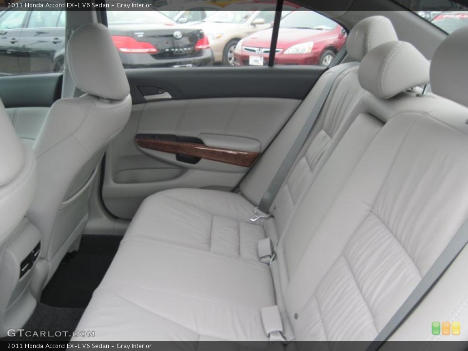 Gray Interior Photo for the 2011 Honda Accord EX-L V6 Sedan #46389562