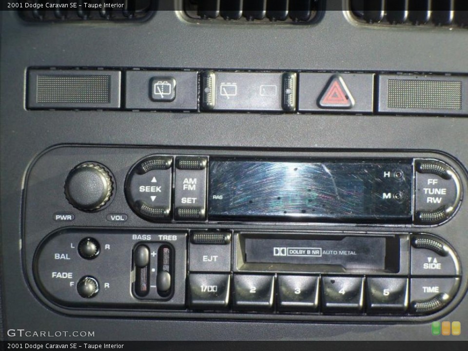 Taupe Interior Controls for the 2001 Dodge Caravan SE #46389685