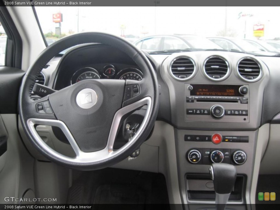 Black Interior Dashboard for the 2008 Saturn VUE Green Line Hybrid #46389763