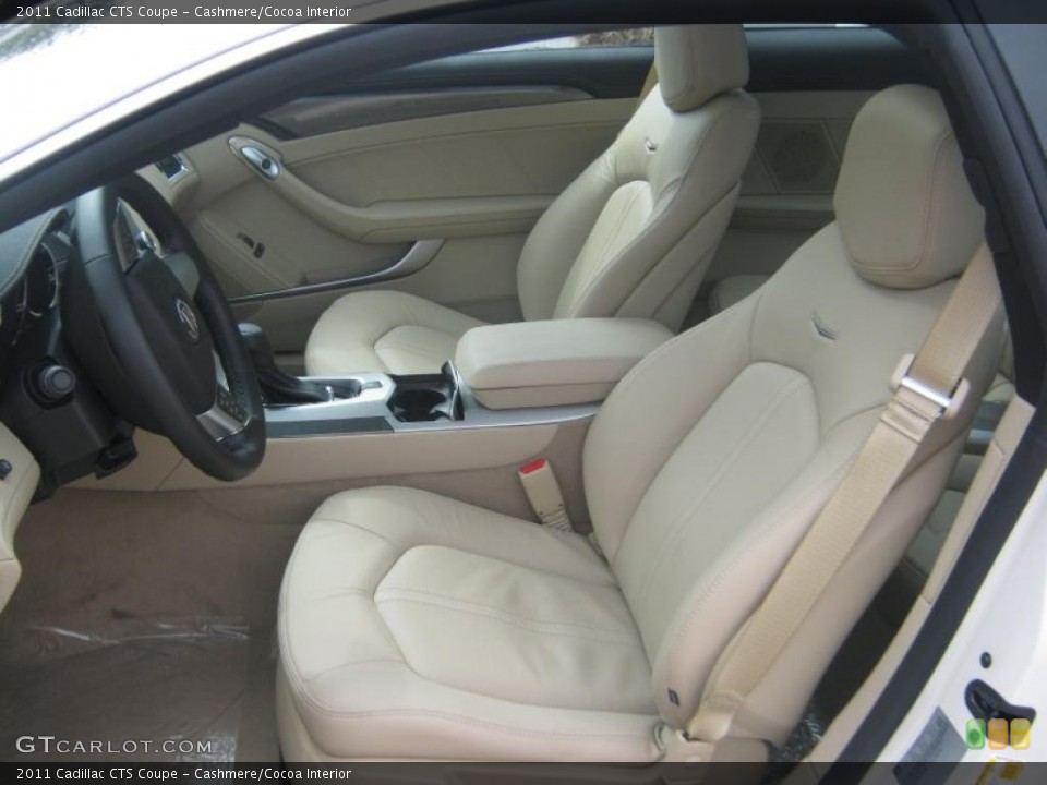 Cashmere/Cocoa Interior Photo for the 2011 Cadillac CTS Coupe #46391134