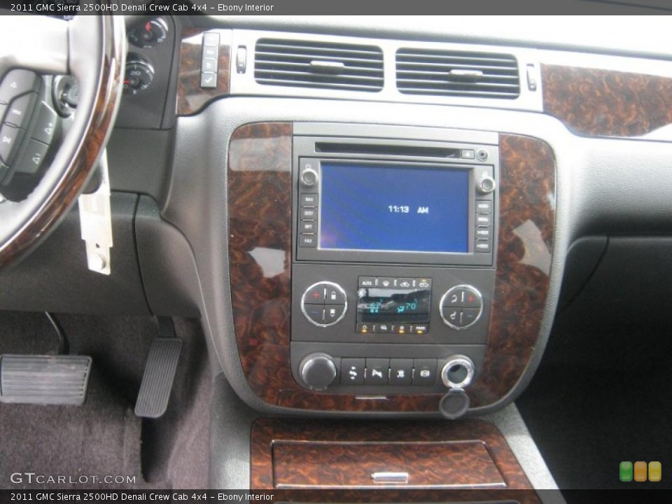 Ebony Interior Dashboard for the 2011 GMC Sierra 2500HD Denali Crew Cab 4x4 #46391342