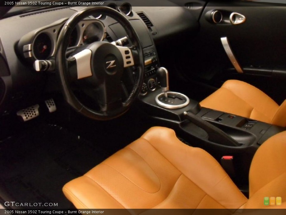 Burnt Orange Interior Photo for the 2005 Nissan 350Z Touring Coupe #46392718