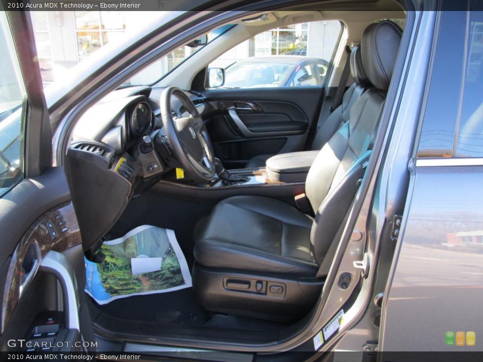 Ebony Interior Photo for the 2010 Acura MDX Technology #46392760