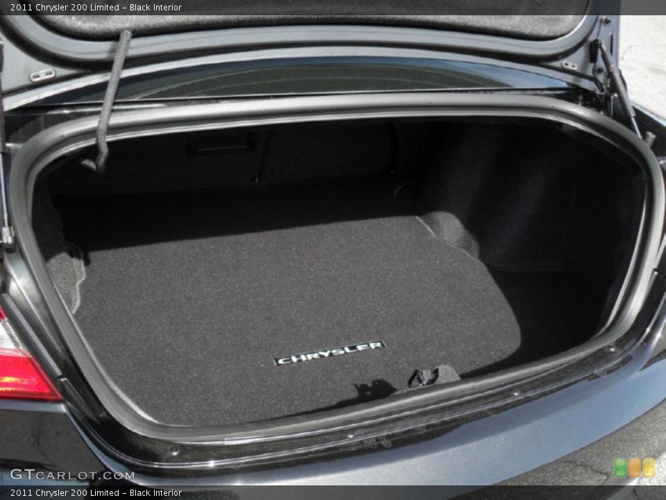 Black Interior Trunk for the 2011 Chrysler 200 Limited #46393223