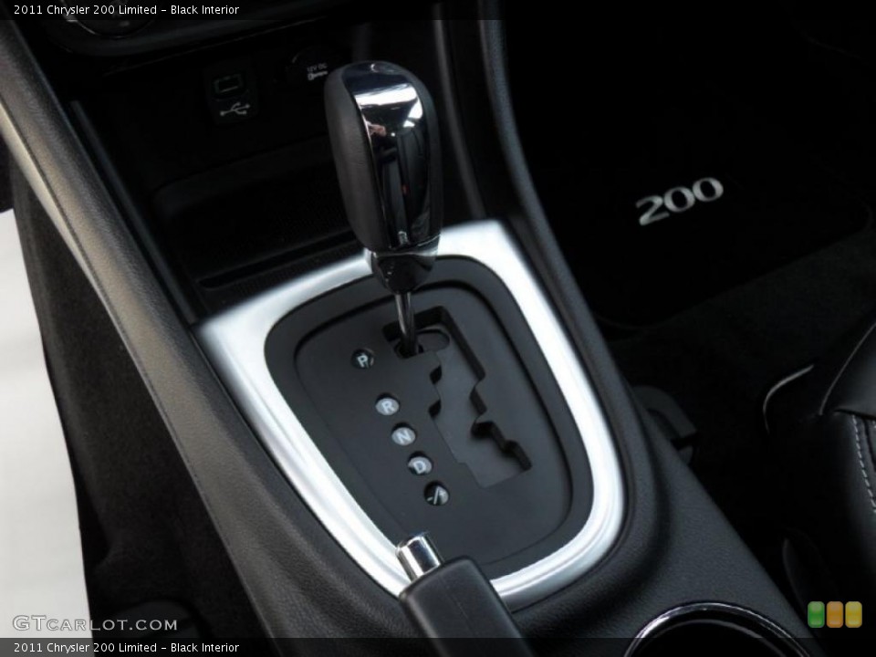 Black Interior Transmission for the 2011 Chrysler 200 Limited #46393275