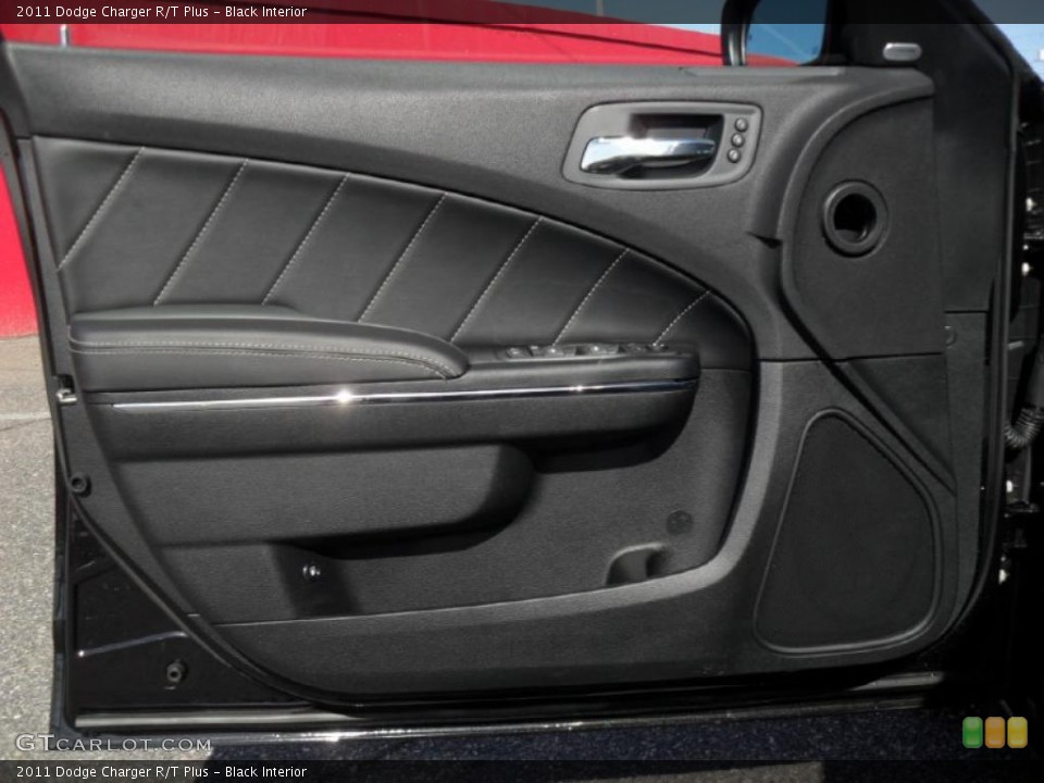 Black Interior Door Panel for the 2011 Dodge Charger R/T Plus #46393504