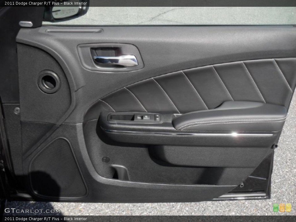 Black Interior Door Panel for the 2011 Dodge Charger R/T Plus #46393606
