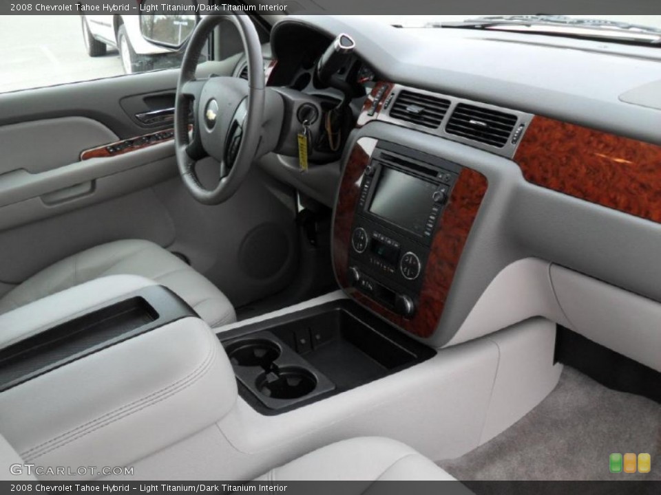 Light Titanium/Dark Titanium Interior Dashboard for the 2008 Chevrolet Tahoe Hybrid #46396219