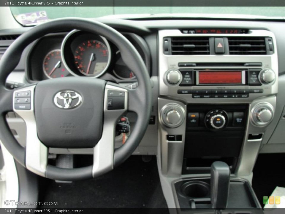 Graphite Interior Dashboard for the 2011 Toyota 4Runner SR5 #46399188