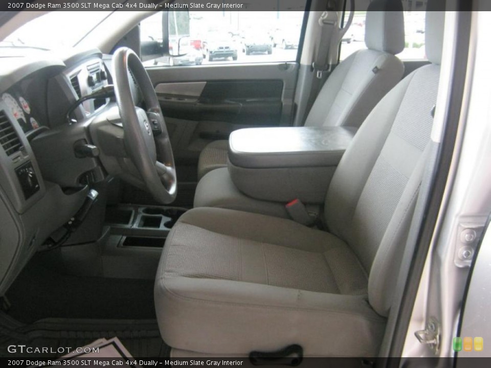Medium Slate Gray Interior Photo for the 2007 Dodge Ram 3500 SLT Mega Cab 4x4 Dually #46399329