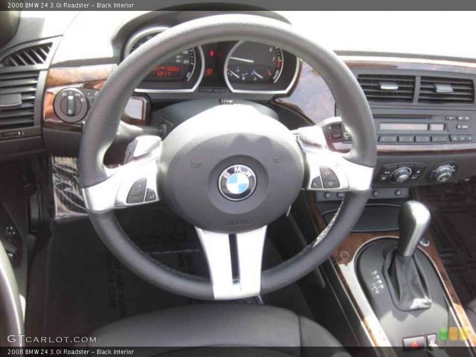 Black Interior Dashboard for the 2008 BMW Z4 3.0i Roadster #46399566