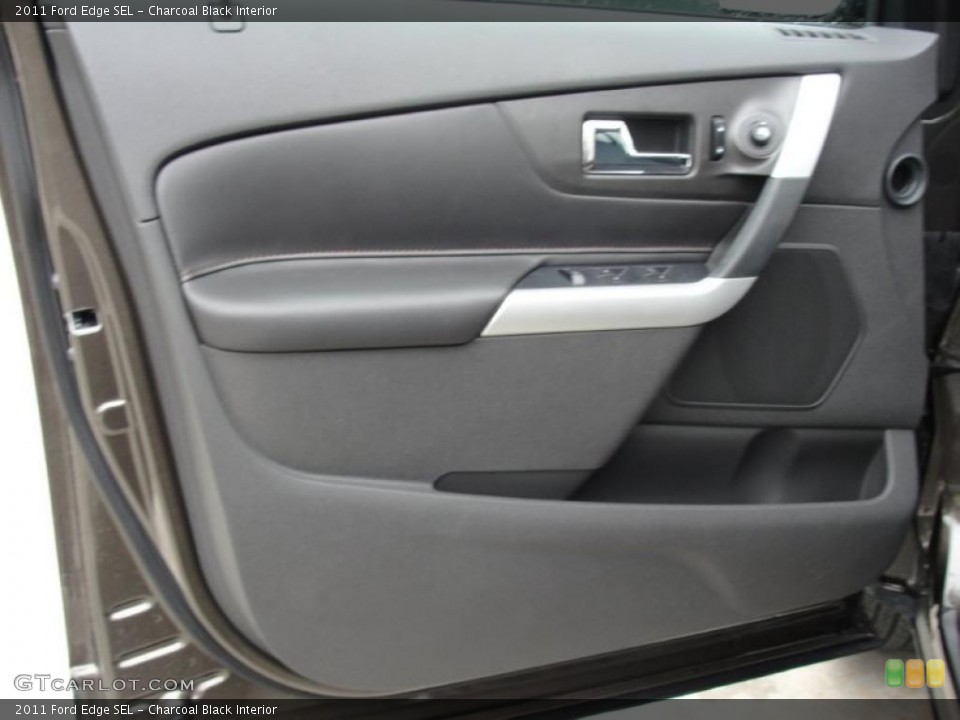 Charcoal Black Interior Door Panel for the 2011 Ford Edge SEL #46399728