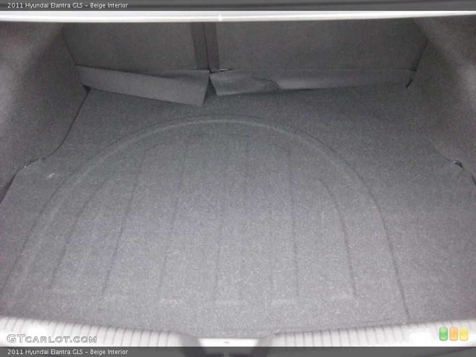 Beige Interior Trunk for the 2011 Hyundai Elantra GLS #46401066