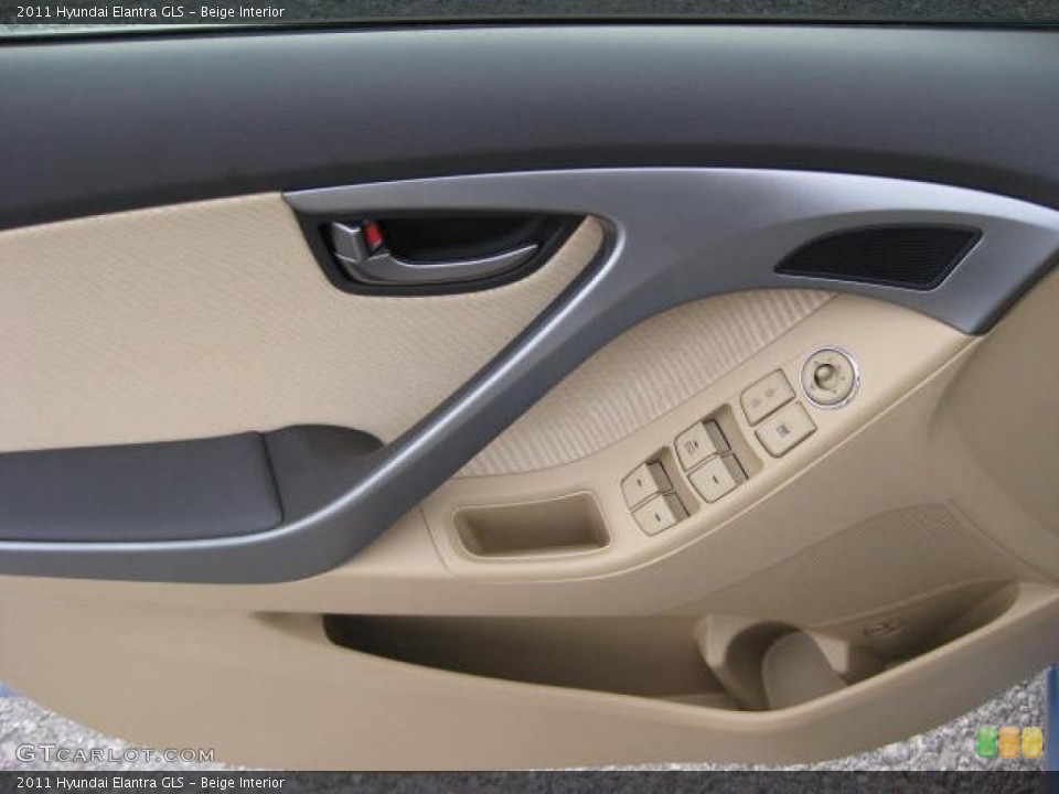 Beige Interior Door Panel for the 2011 Hyundai Elantra GLS #46401111