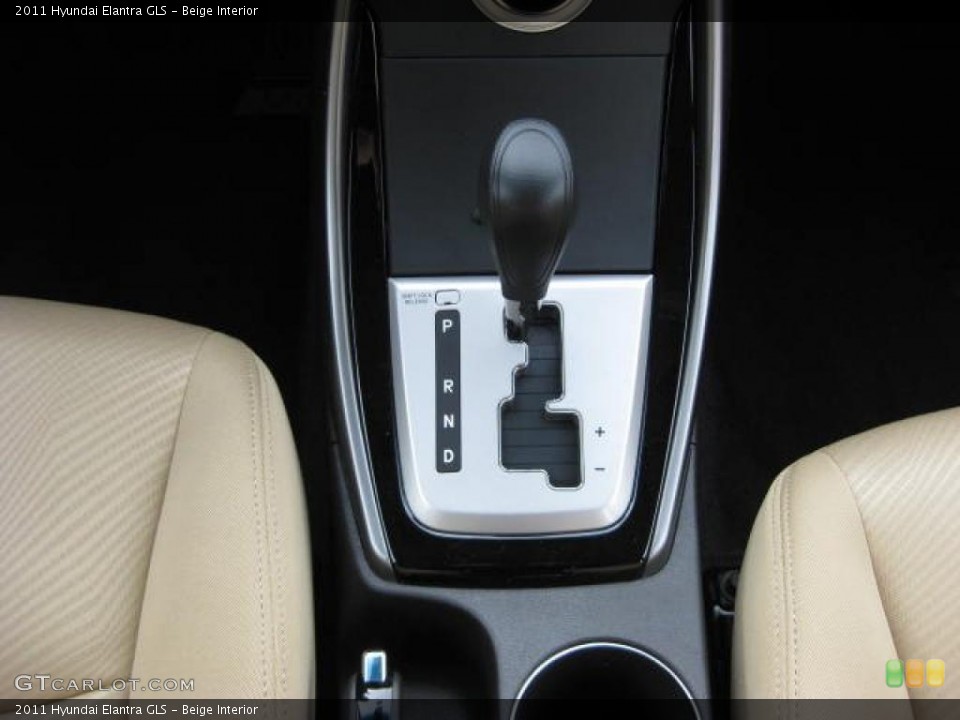 Beige Interior Transmission for the 2011 Hyundai Elantra GLS #46401278