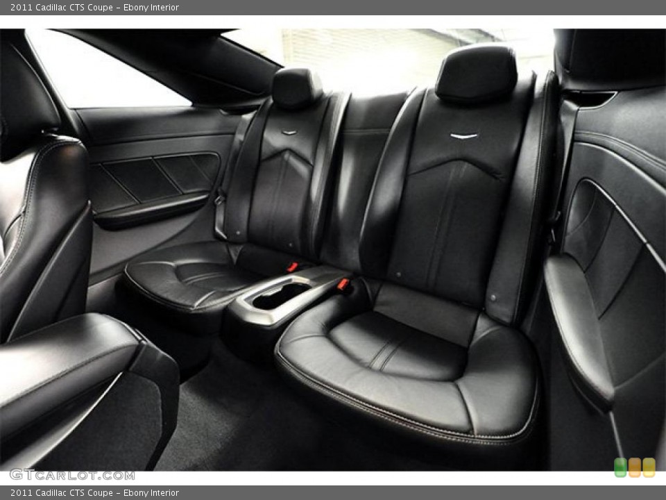Ebony Interior Photo for the 2011 Cadillac CTS Coupe #46401744