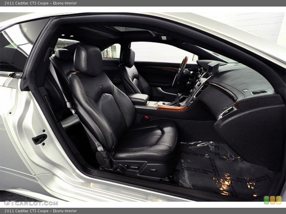 Ebony Interior Photo for the 2011 Cadillac CTS Coupe #46401777