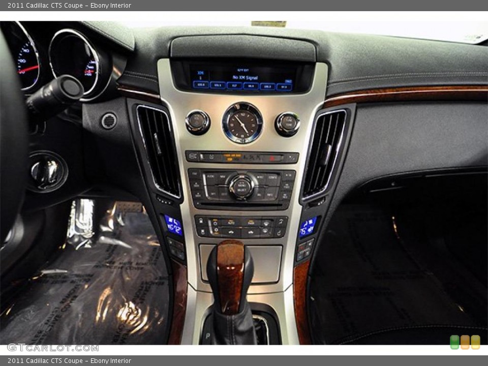 Ebony Interior Dashboard for the 2011 Cadillac CTS Coupe #46401936