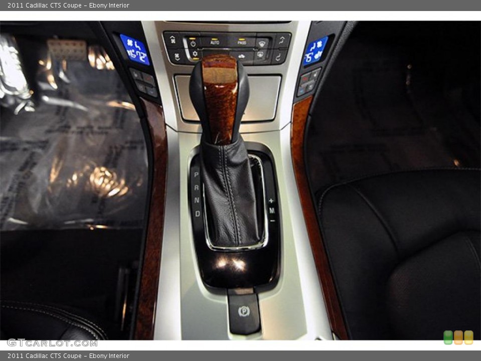 Ebony Interior Transmission for the 2011 Cadillac CTS Coupe #46402011