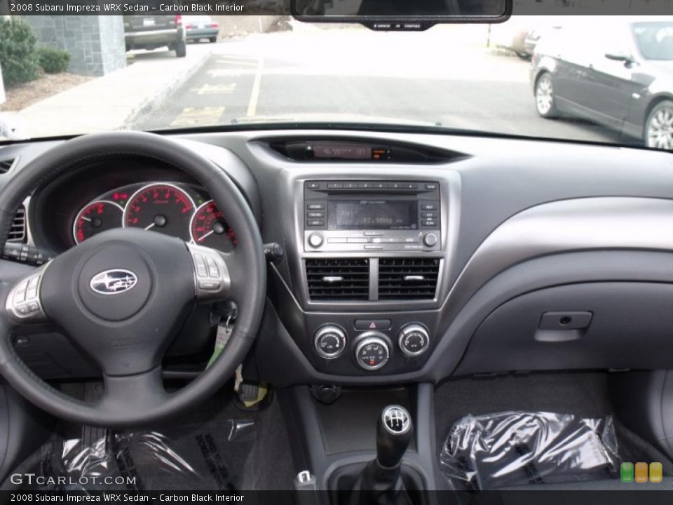 Carbon Black Interior Dashboard for the 2008 Subaru Impreza WRX Sedan #46402323