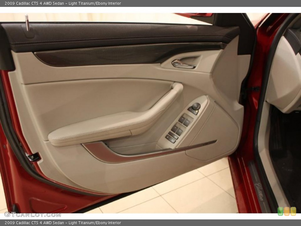 Light Titanium/Ebony Interior Door Panel for the 2009 Cadillac CTS 4 AWD Sedan #46402968