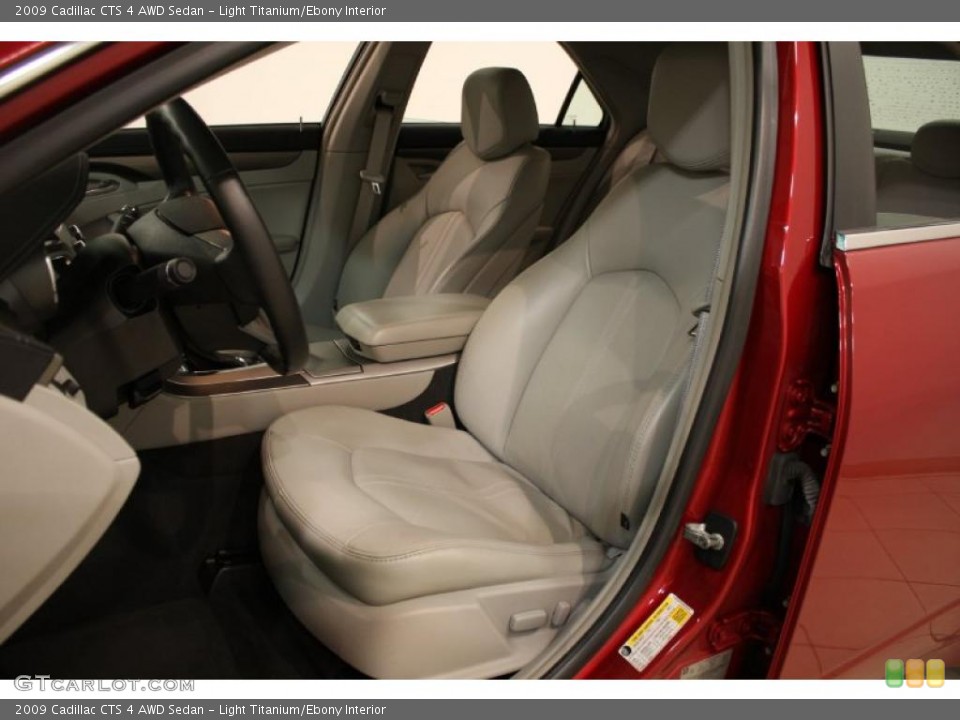 Light Titanium/Ebony Interior Photo for the 2009 Cadillac CTS 4 AWD Sedan #46402983