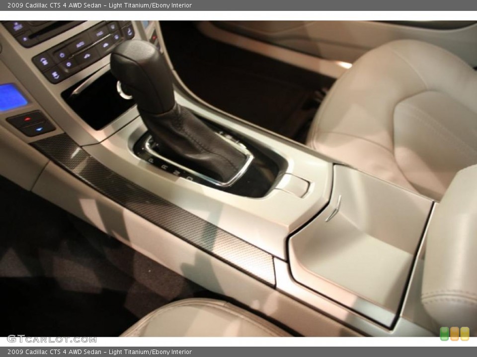 Light Titanium/Ebony Interior Transmission for the 2009 Cadillac CTS 4 AWD Sedan #46403067