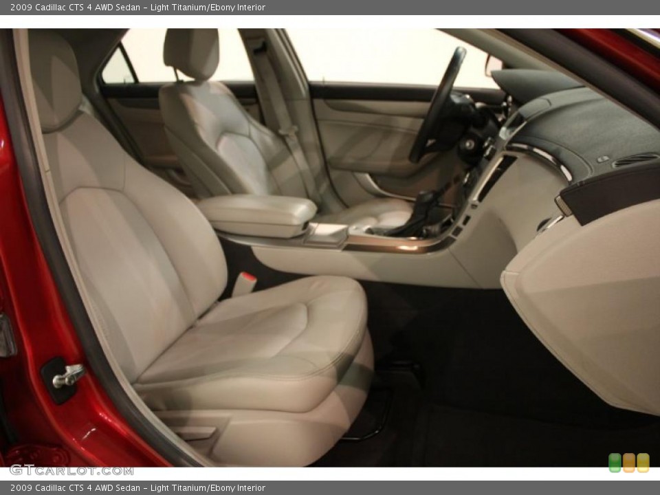 Light Titanium/Ebony Interior Photo for the 2009 Cadillac CTS 4 AWD Sedan #46403097