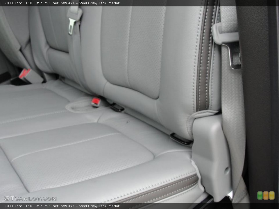 Steel Gray/Black Interior Photo for the 2011 Ford F150 Platinum SuperCrew 4x4 #46403967
