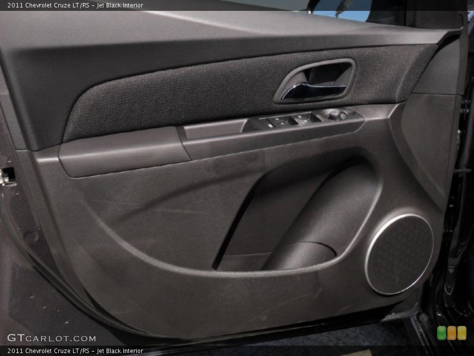 Jet Black Interior Door Panel for the 2011 Chevrolet Cruze LT/RS #46405173