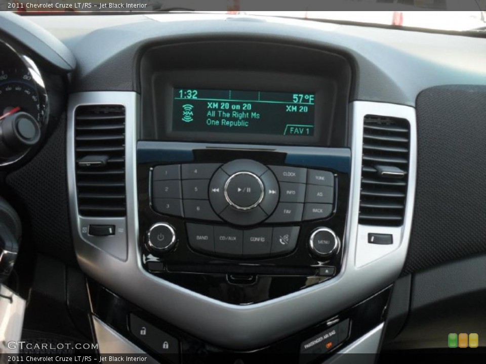 Jet Black Interior Controls for the 2011 Chevrolet Cruze LT/RS #46405197