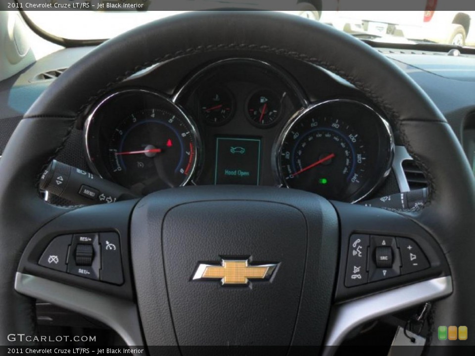 Jet Black Interior Dashboard for the 2011 Chevrolet Cruze LT/RS #46405209