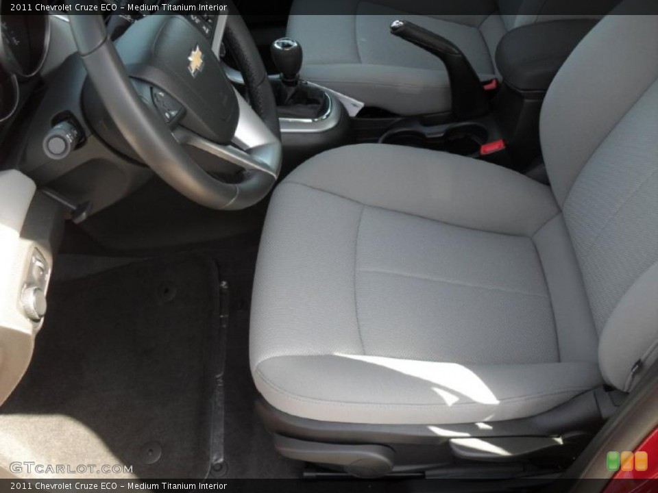 Medium Titanium Interior Photo for the 2011 Chevrolet Cruze ECO #46405902