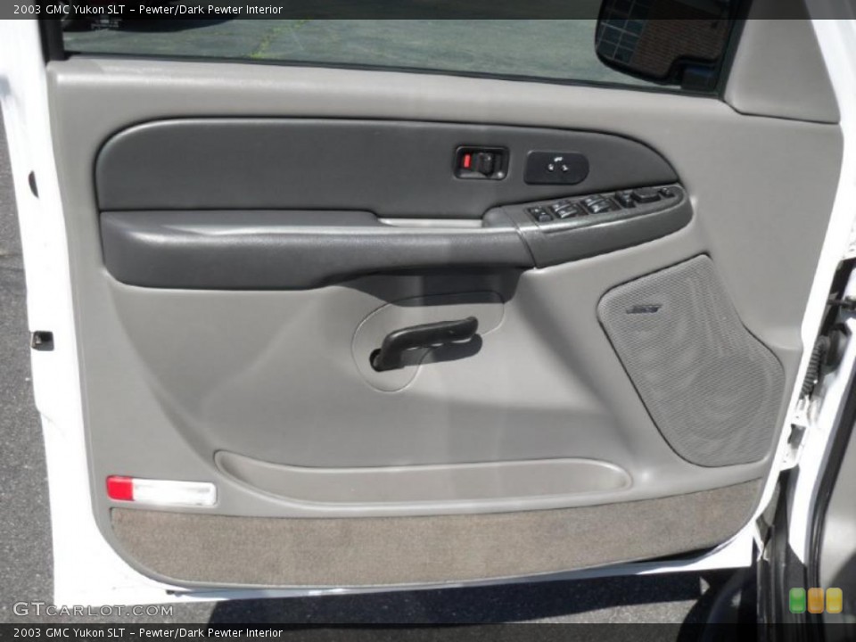 Pewter/Dark Pewter Interior Door Panel for the 2003 GMC Yukon SLT #46406700