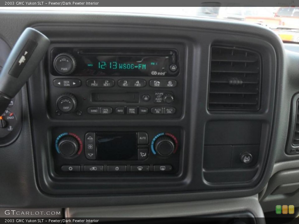Pewter/Dark Pewter Interior Controls for the 2003 GMC Yukon SLT #46406712