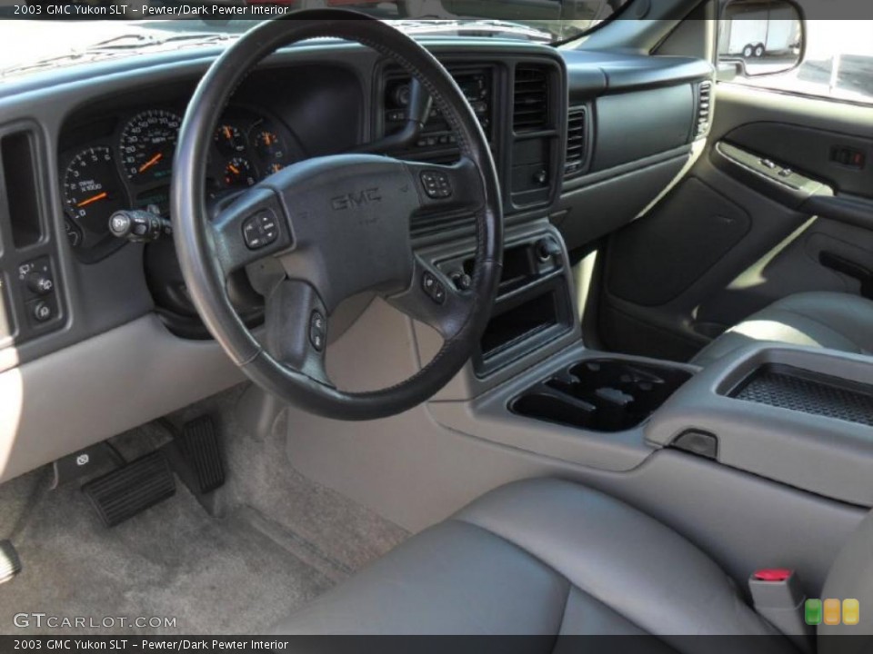 Pewter/Dark Pewter Interior Prime Interior for the 2003 GMC Yukon SLT #46406923